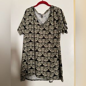 Lularoe Owl Print Christy 2xl